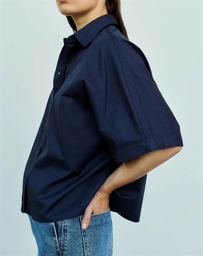 Quin Batsleeve Skjorte - WITHBLACK